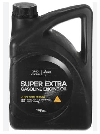 Hyundai/Kia "Super Extra" Gasoline Engine Oil 5W-30