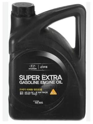 Hyundai/Kia "Super Extra" Gasoline Engine Oil 5W-30