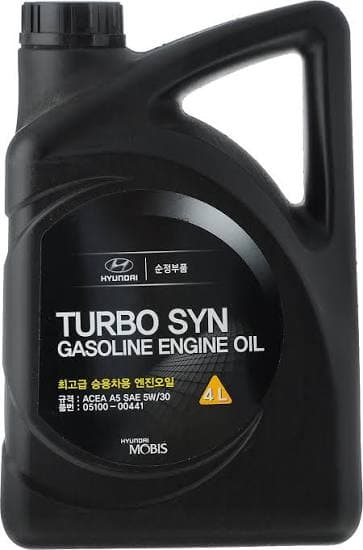 Hyundai/Kia Mobis "Turbo Syn" Gasoline Engine Oil 5W-30